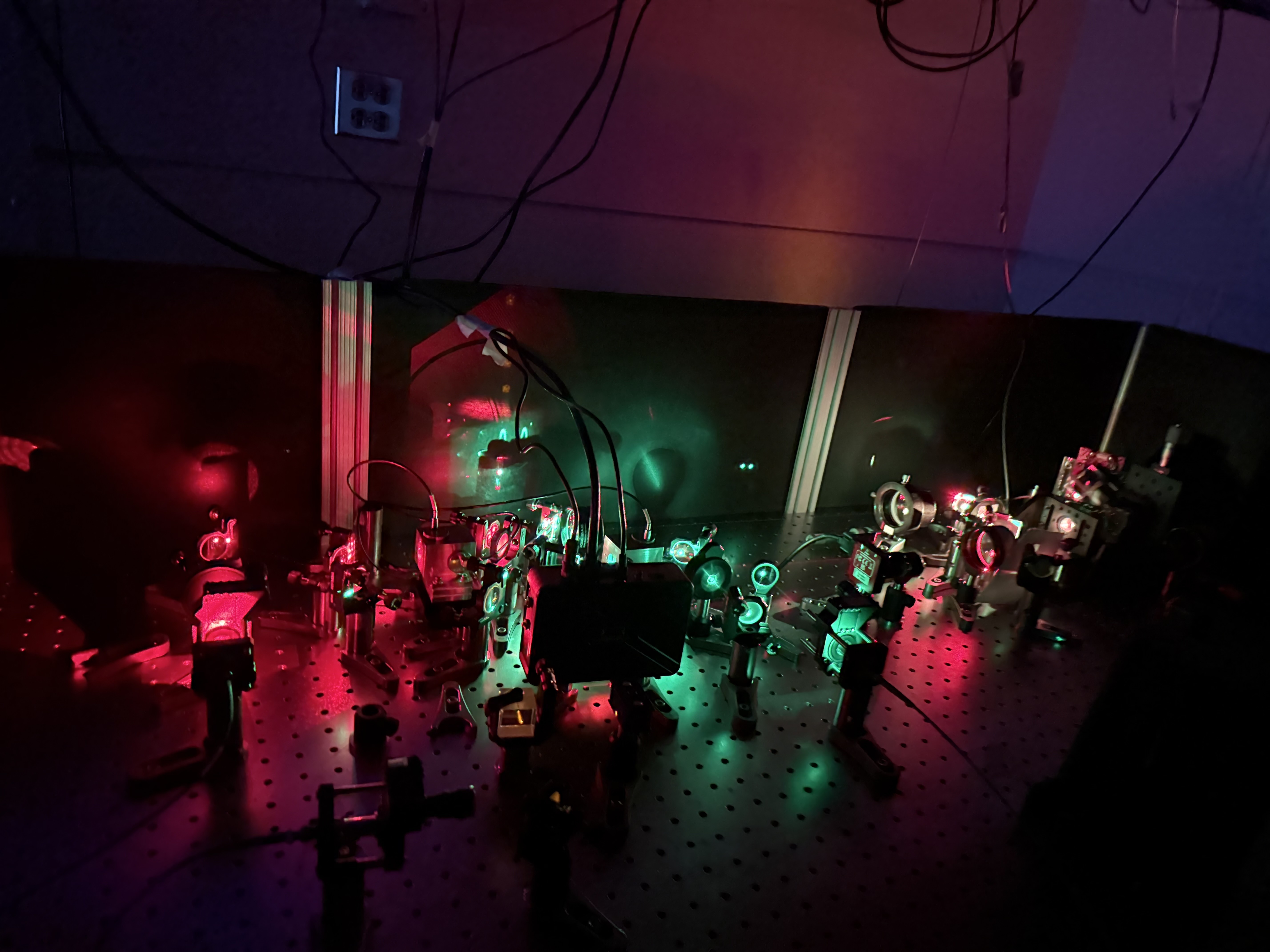 Lab setup at UC Berkeley