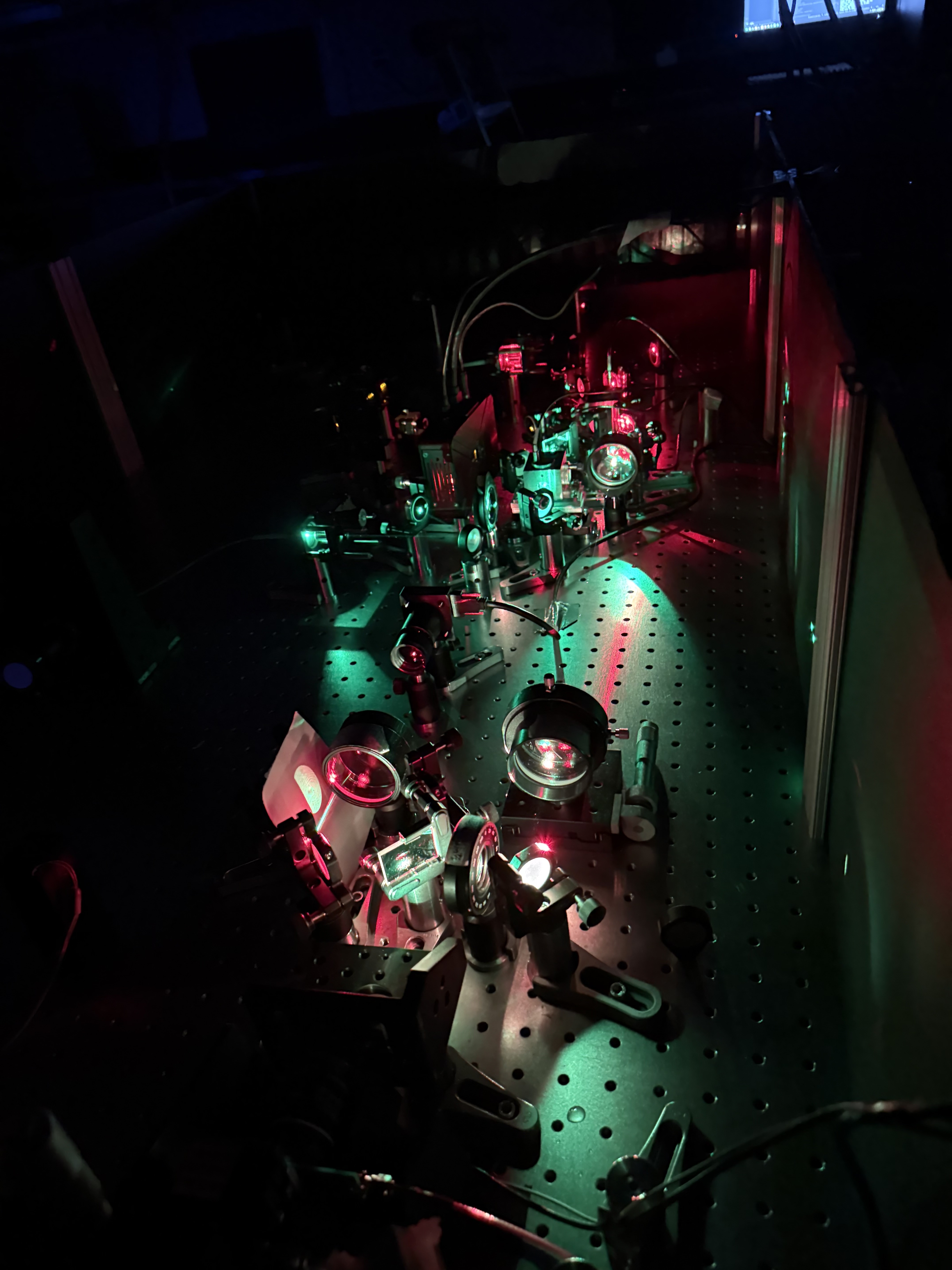 Multiplexed NV-center microscope operating with lasers in the Kolkowitz Lab